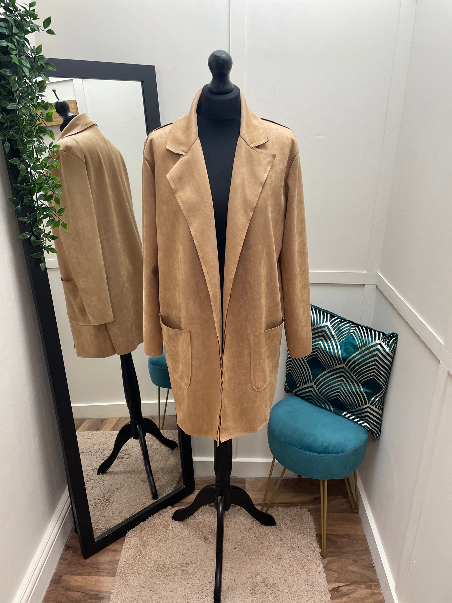 Midi Suede Coats
