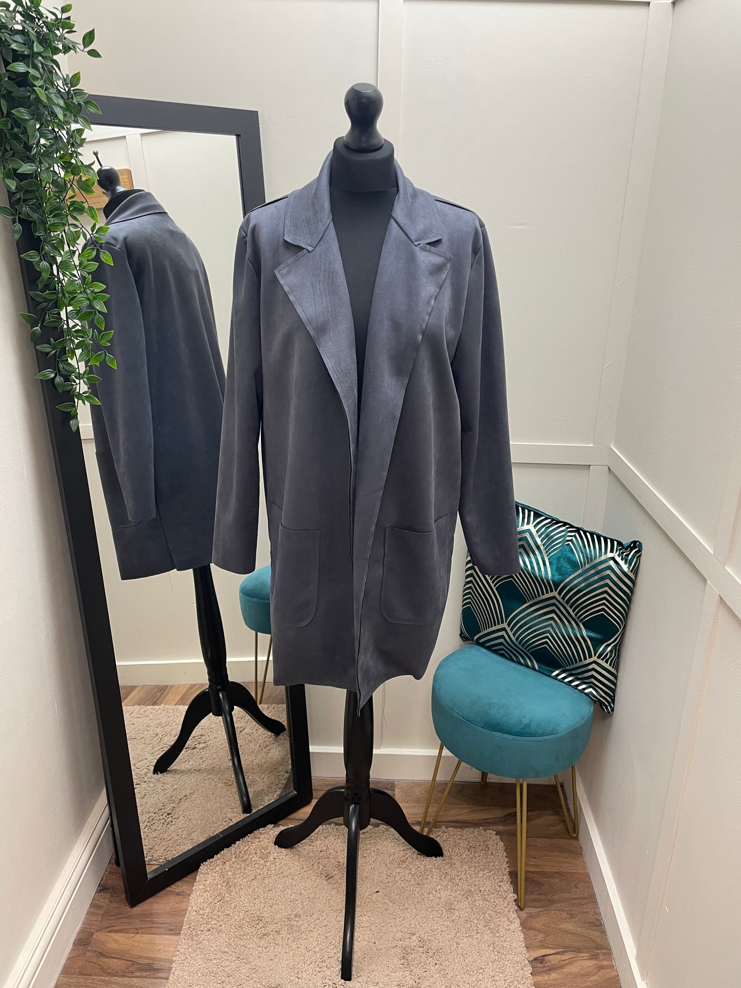 Midi Suede Coats