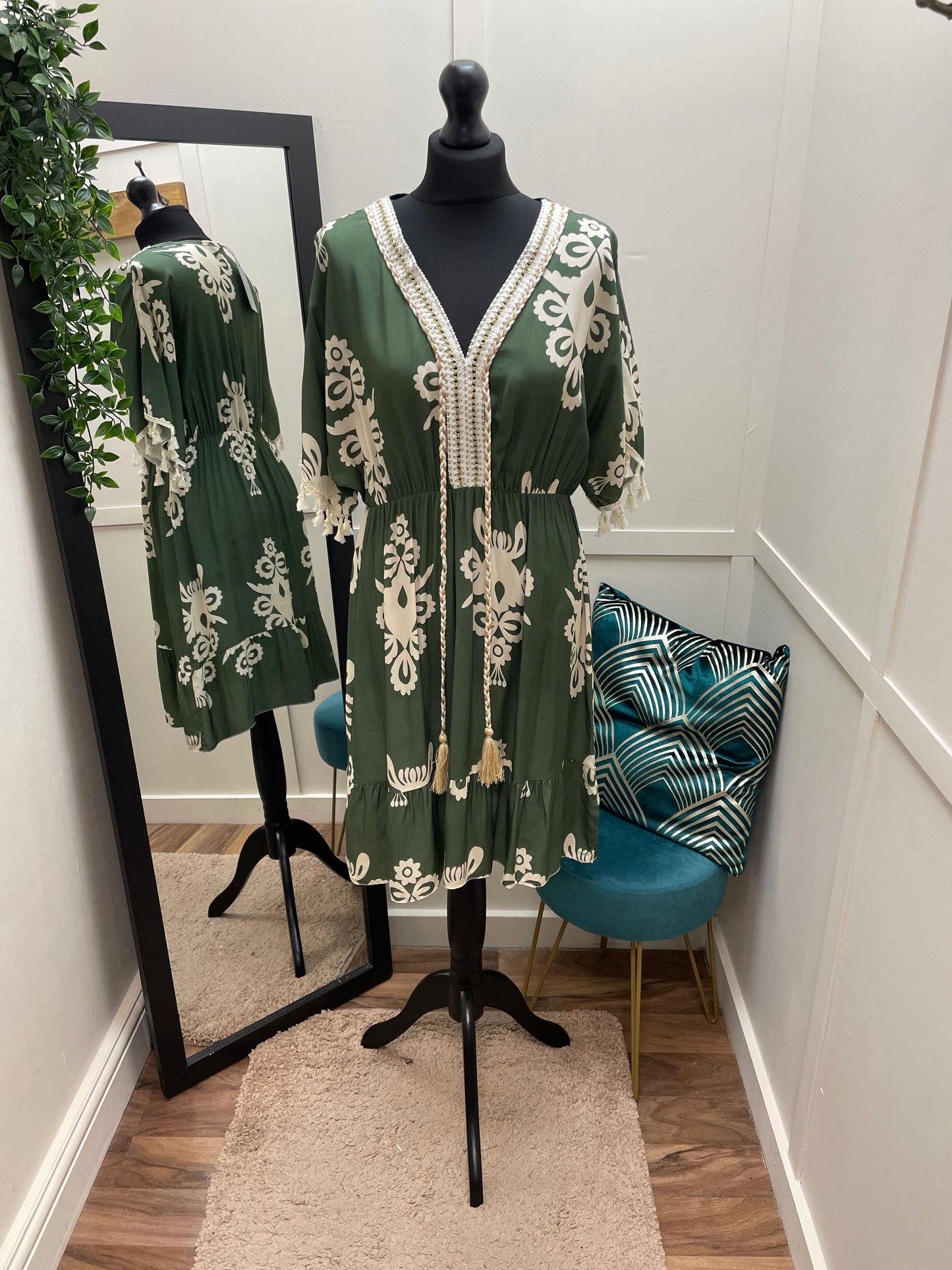 Tassel Trim Dresses