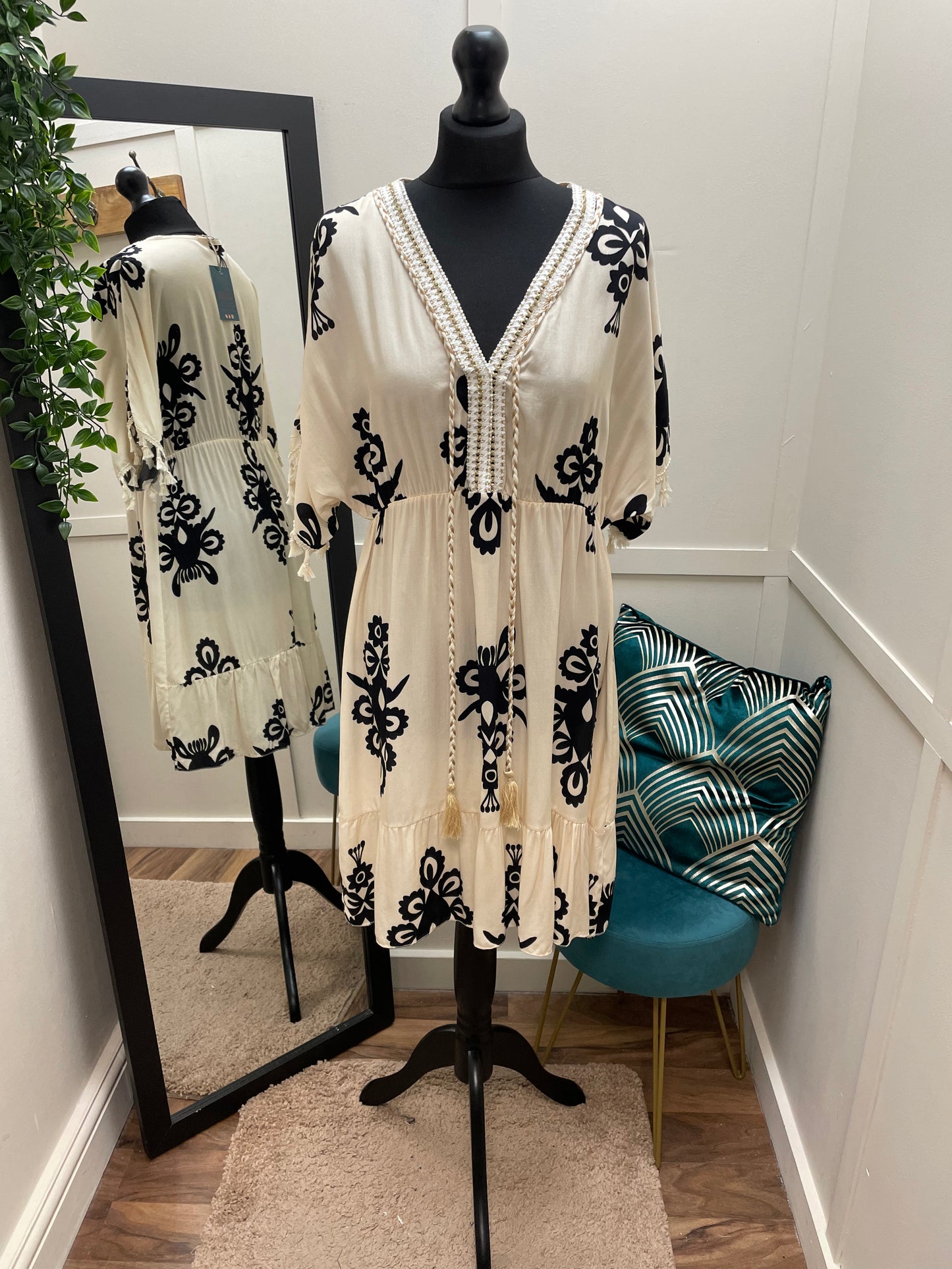 Tassel Trim Dresses