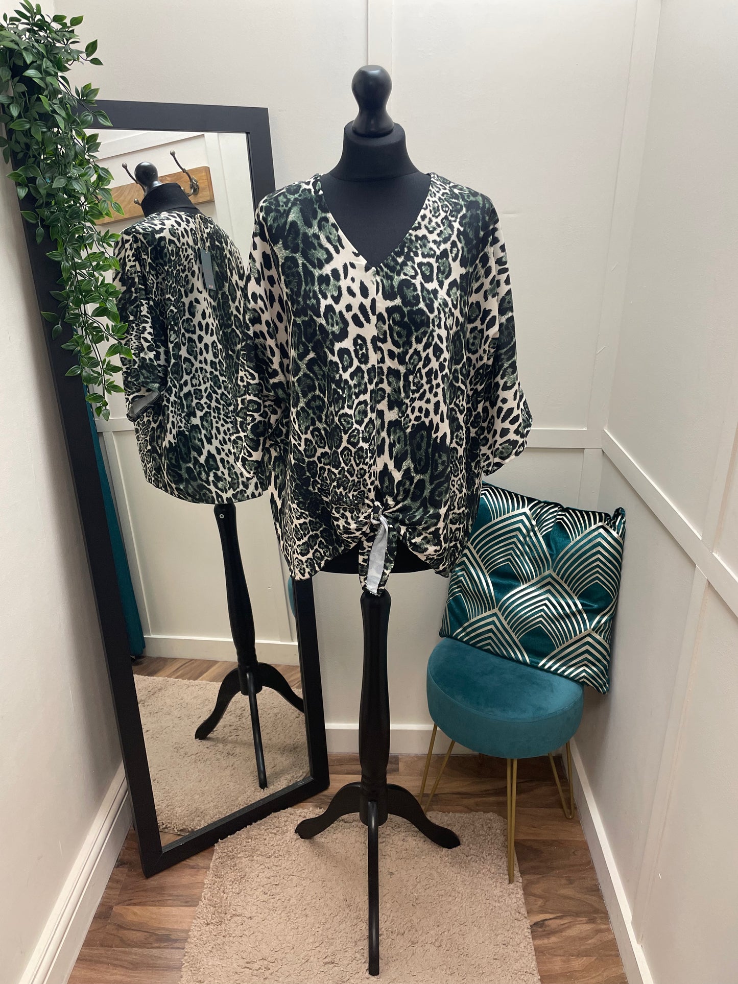 Tied Front Blouse