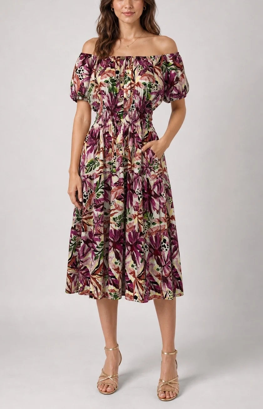 Bardot Midi Dresses