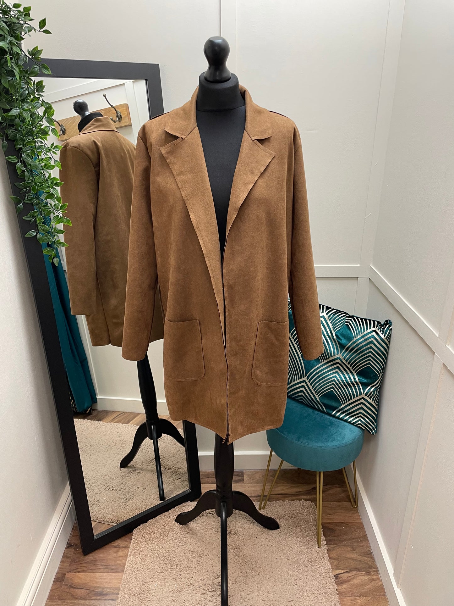 Midi Suede Coats