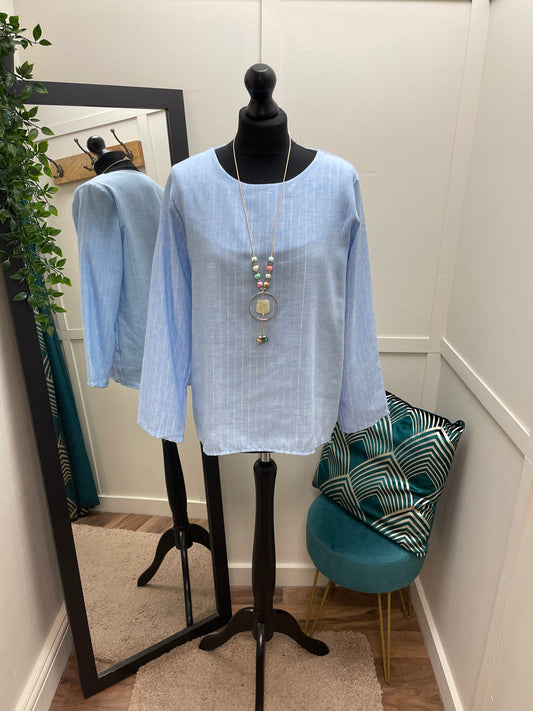 Sparkle Striped Tops