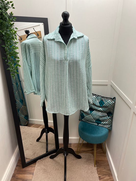 Striped Cotton Shirts