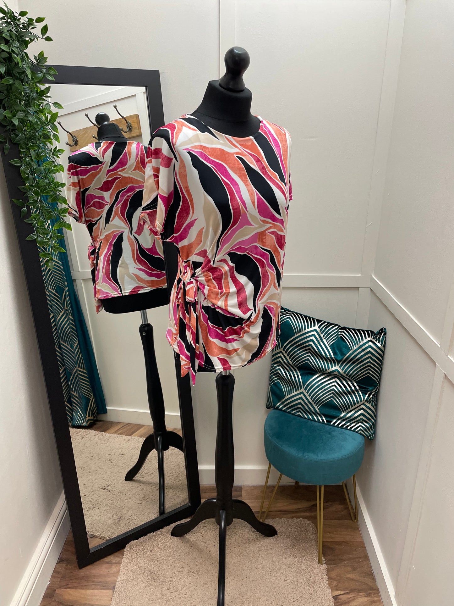 Slinky Side Tie Tops