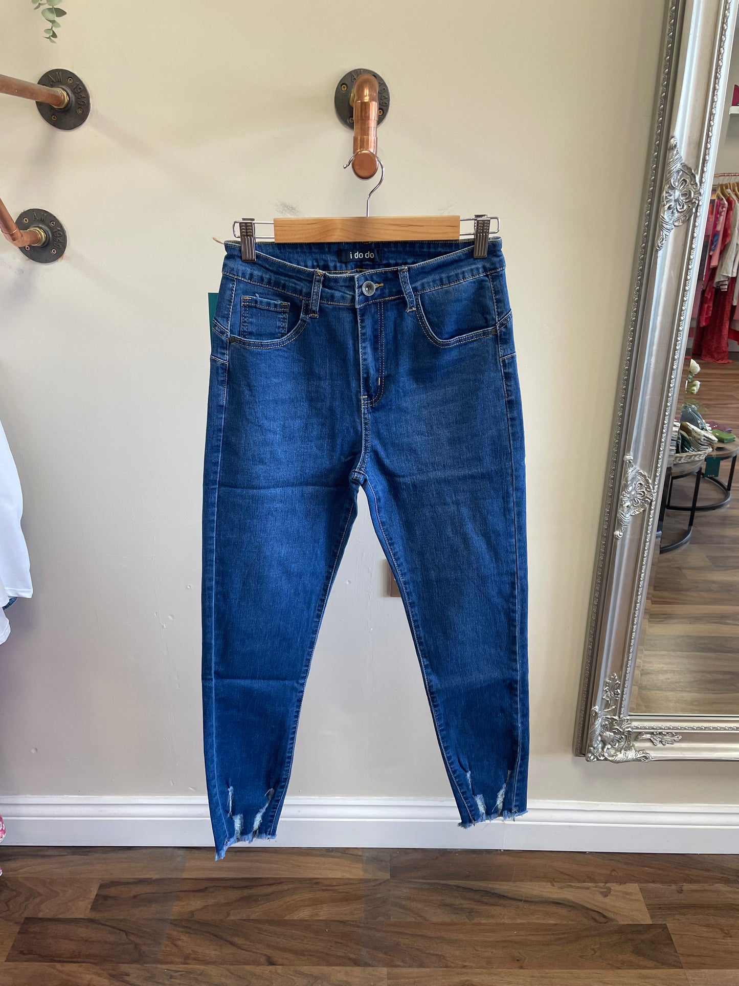 Frayed Hem Jeans