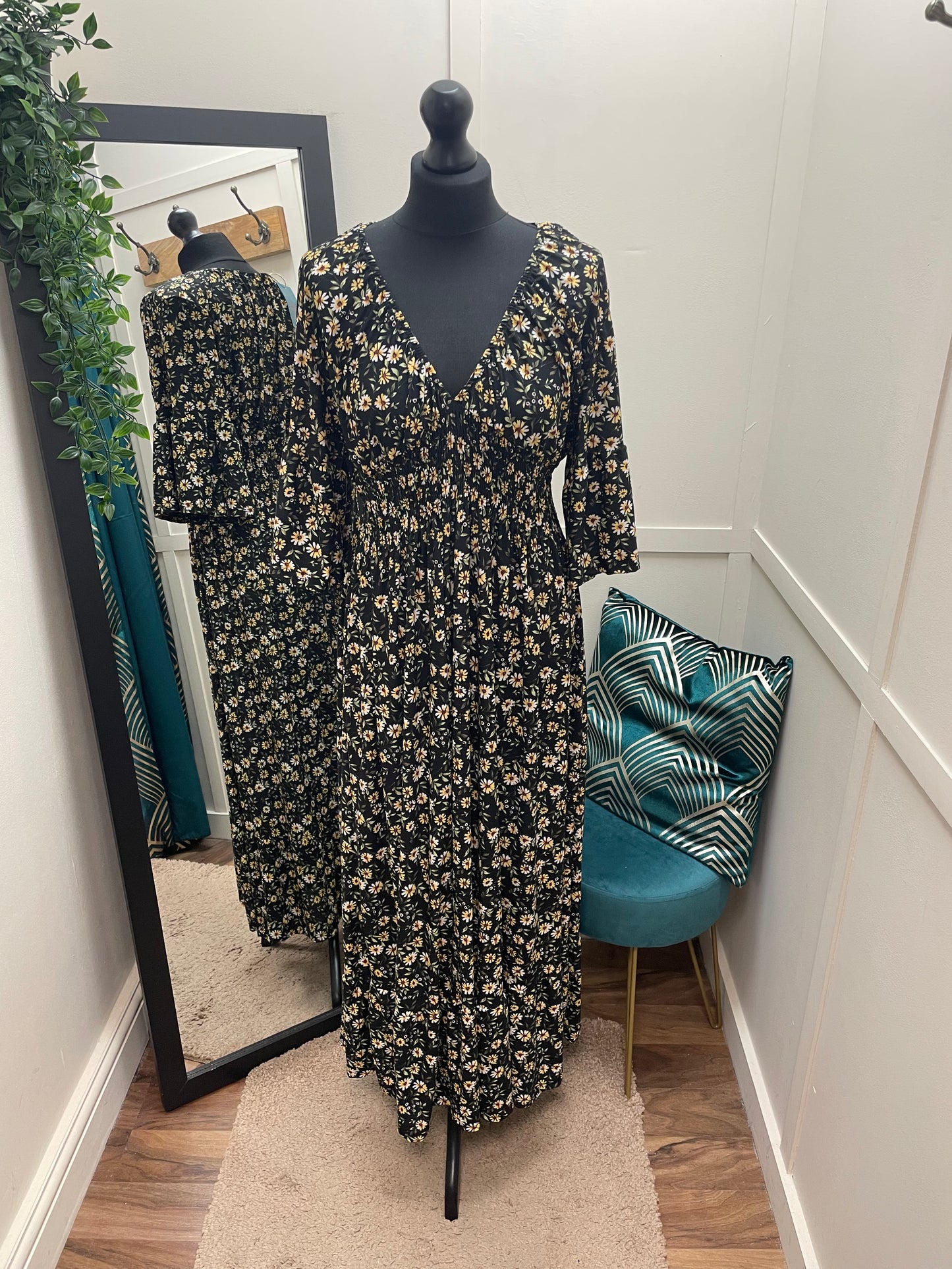 Sunflower Maxi Dress