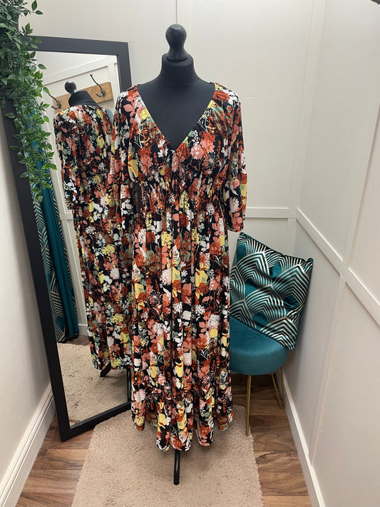 Summer Printed Maxi Dress