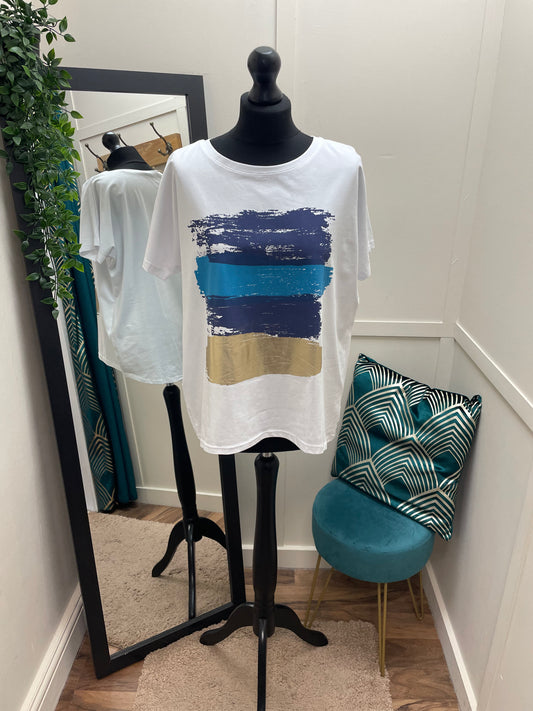 Paint Print T-Shirts