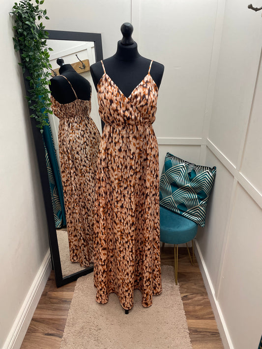 Cross-Over Maxi Dress