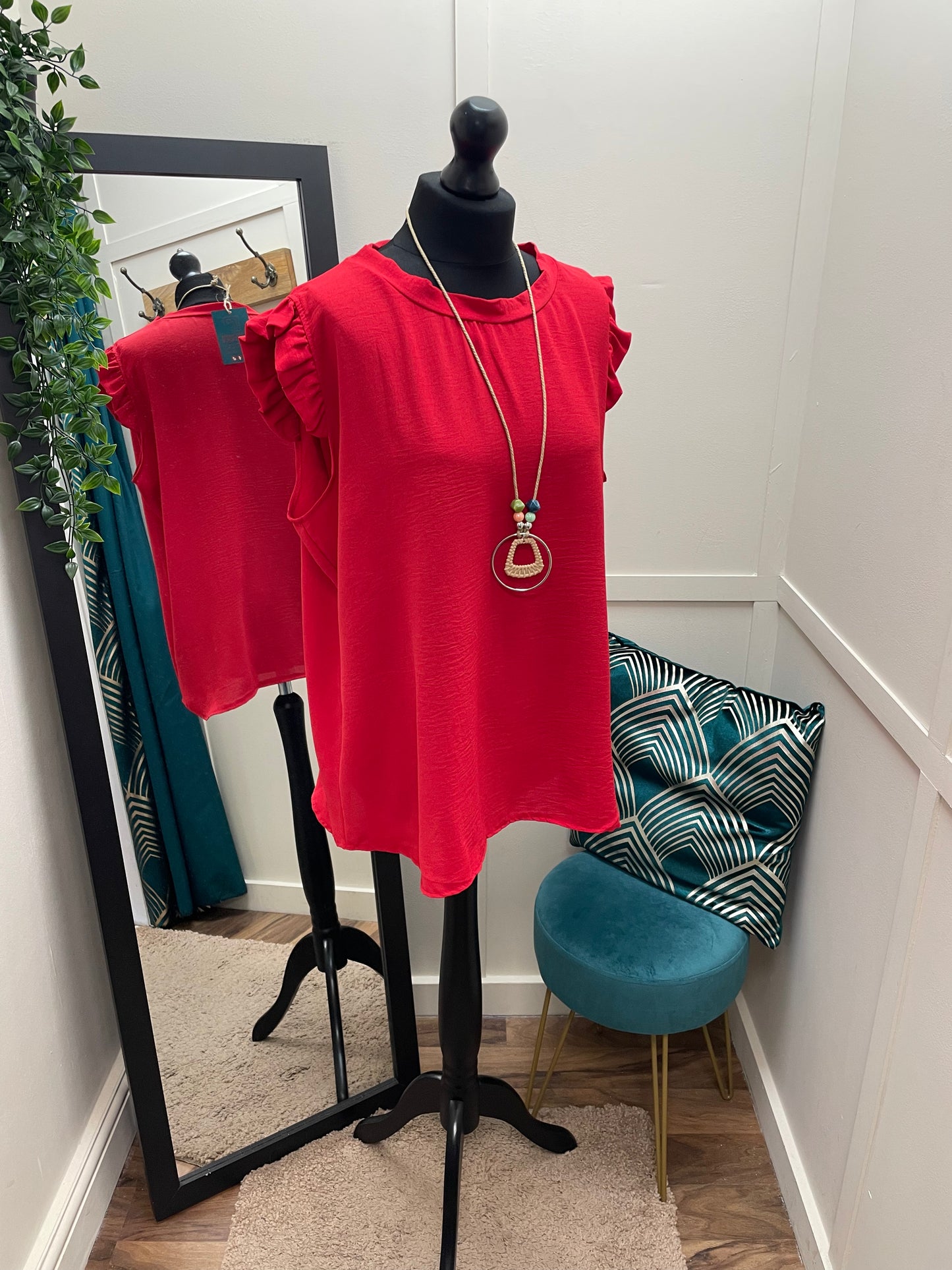 Frill Sleeve Tops