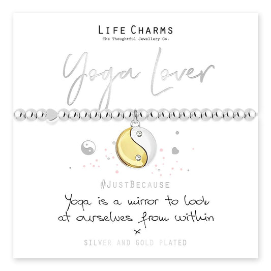 Life Charms Yoga Lover Bracelet