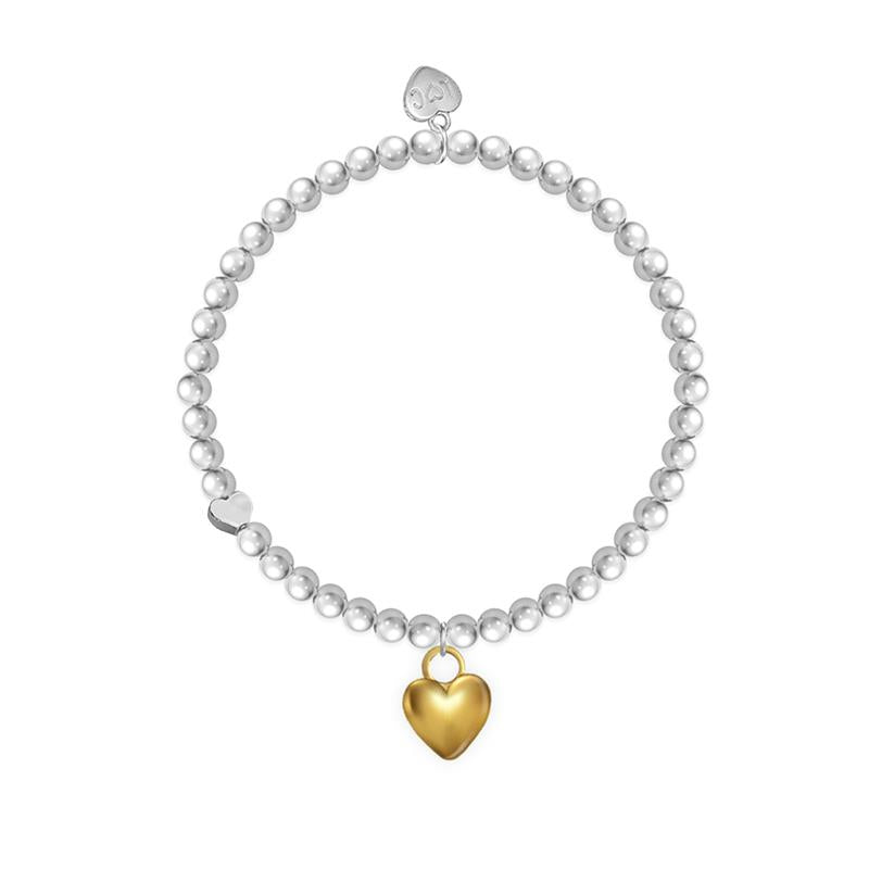 Life Charms Heart Of Gold Bracelet