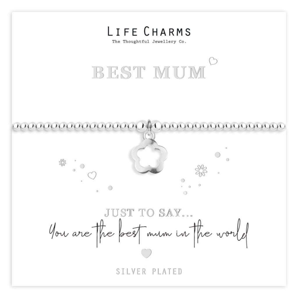 Life Charms Best Mum Bracelet