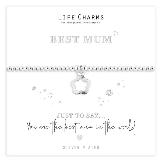 Life Charms Best Mum Bracelet
