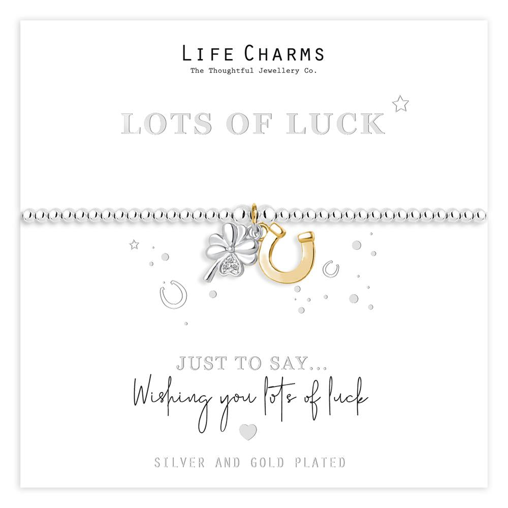 Life Charms Lots Of Luck Bracelet
