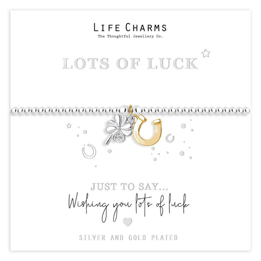 Life Charms Lots Of Luck Bracelet
