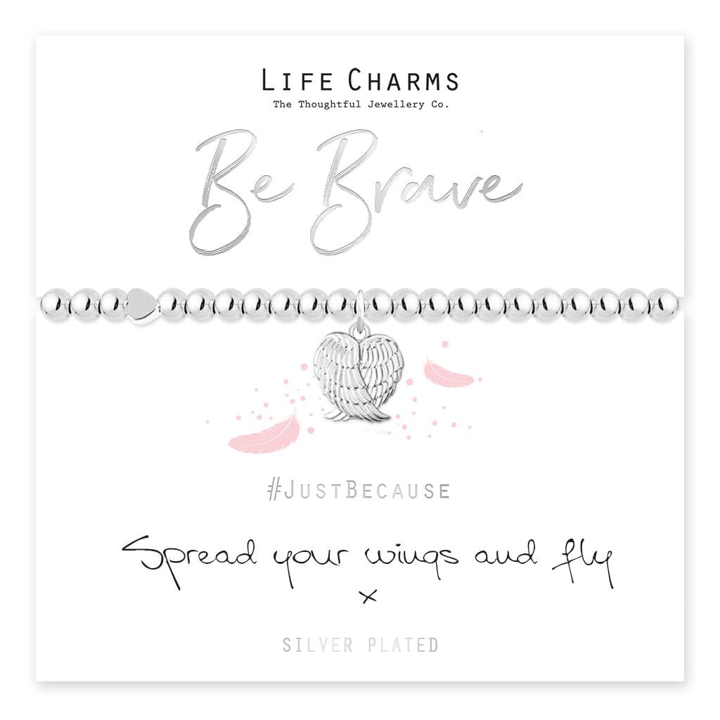 Life Charms Be Brave Bracelet
