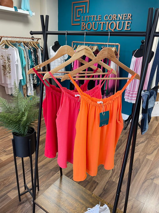 Bright Strapped Tops
