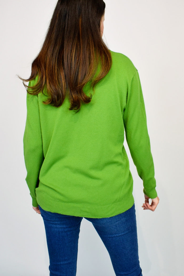 Soft Knit V-Neck Jumpers