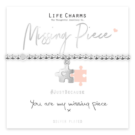 Life Charms You Are My Missing Piece Bracelet