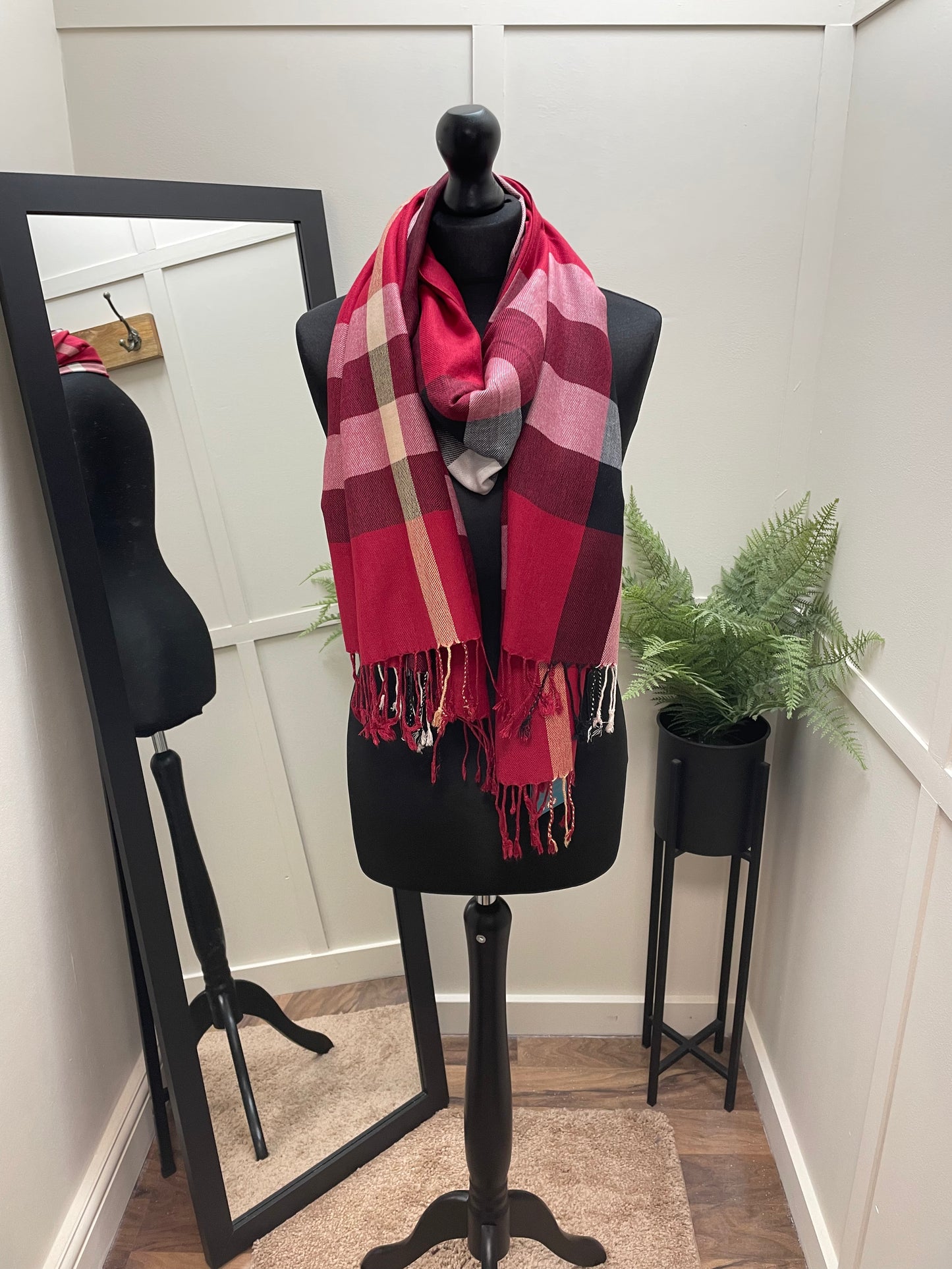 Check Print Scarves